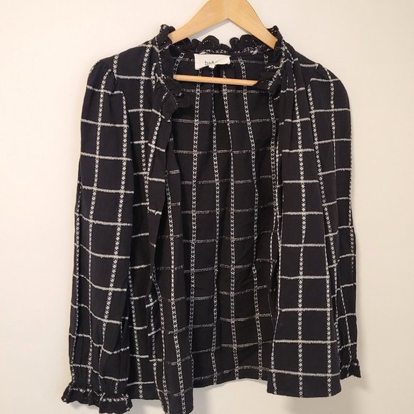 Checked Shirt - Patsy Black - Ba&sh - Picture 3 of 3